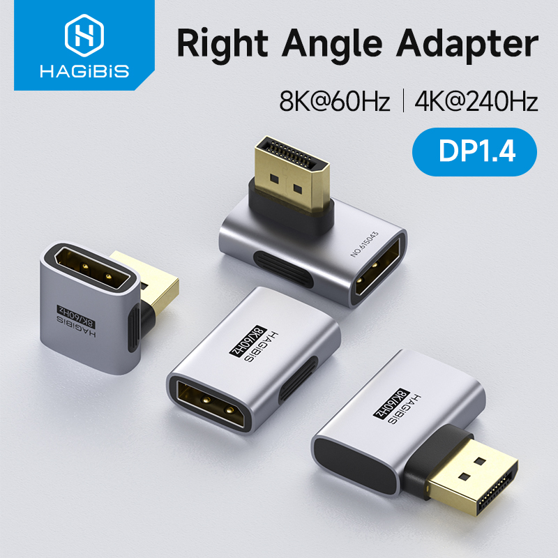 Smart Home Tablet - Adattatore DisplayPort Hagibis ad Angolo Retto