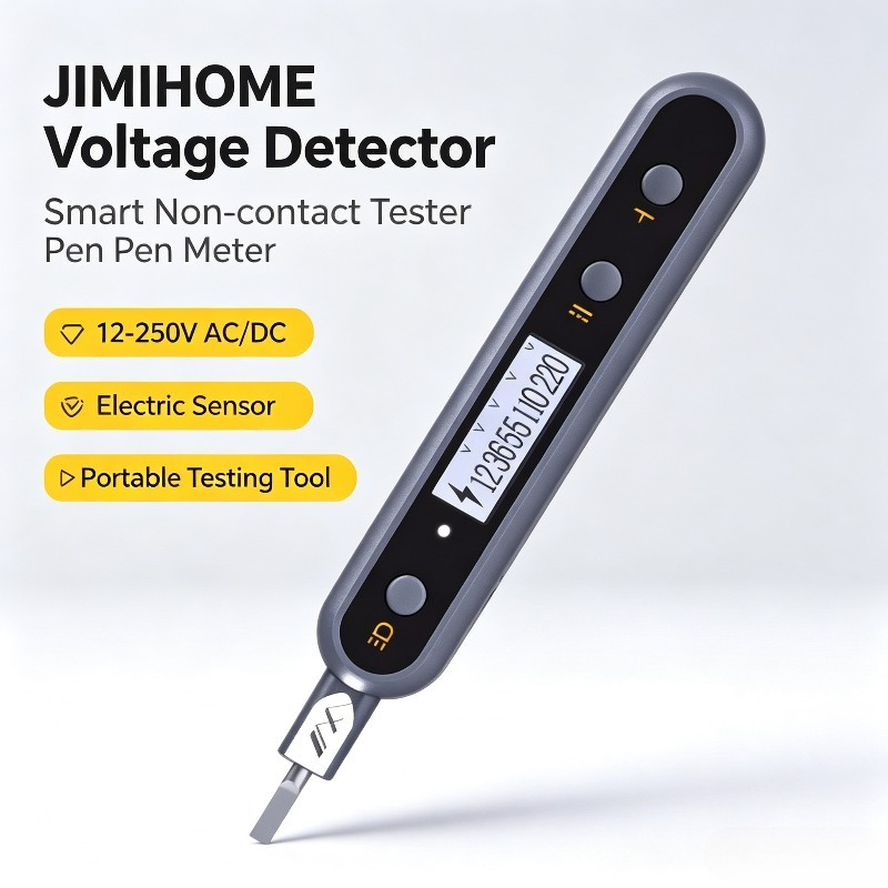 Smart Home Solution - JIMIHOME Rilevatore di Tensione Intelligente Senza