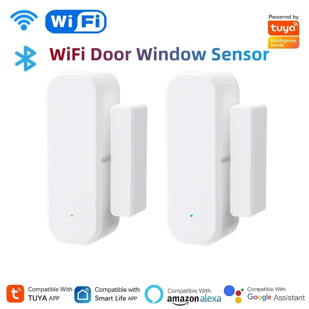 Smart Home Voice Assistant - Sensore WiFi Tuya per Porte e