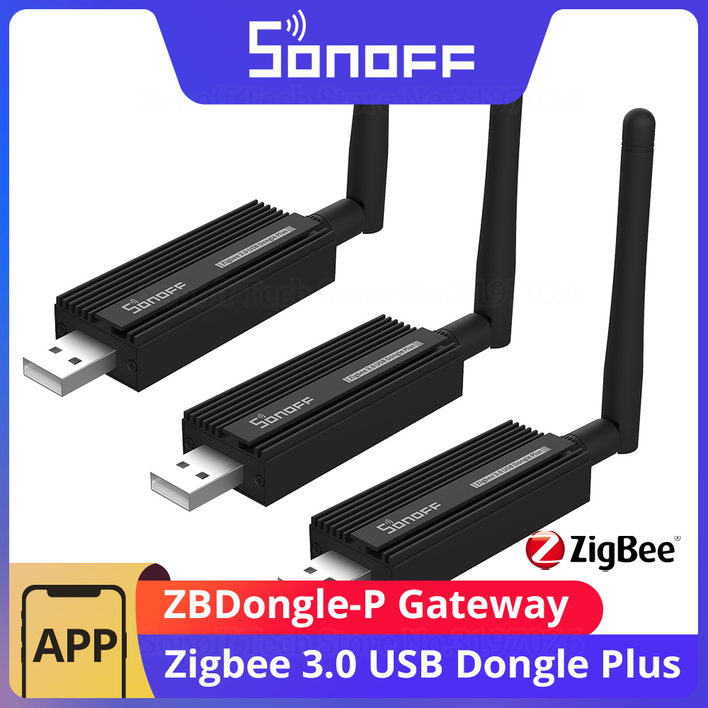 Smart Home Gira - Gateway Zigbee 3.0 SONOFF ZBDongle-P, Dongle