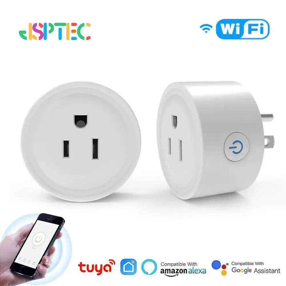 Smart Home Utilities - Tuya Smart Wifi Plug Presa wireless