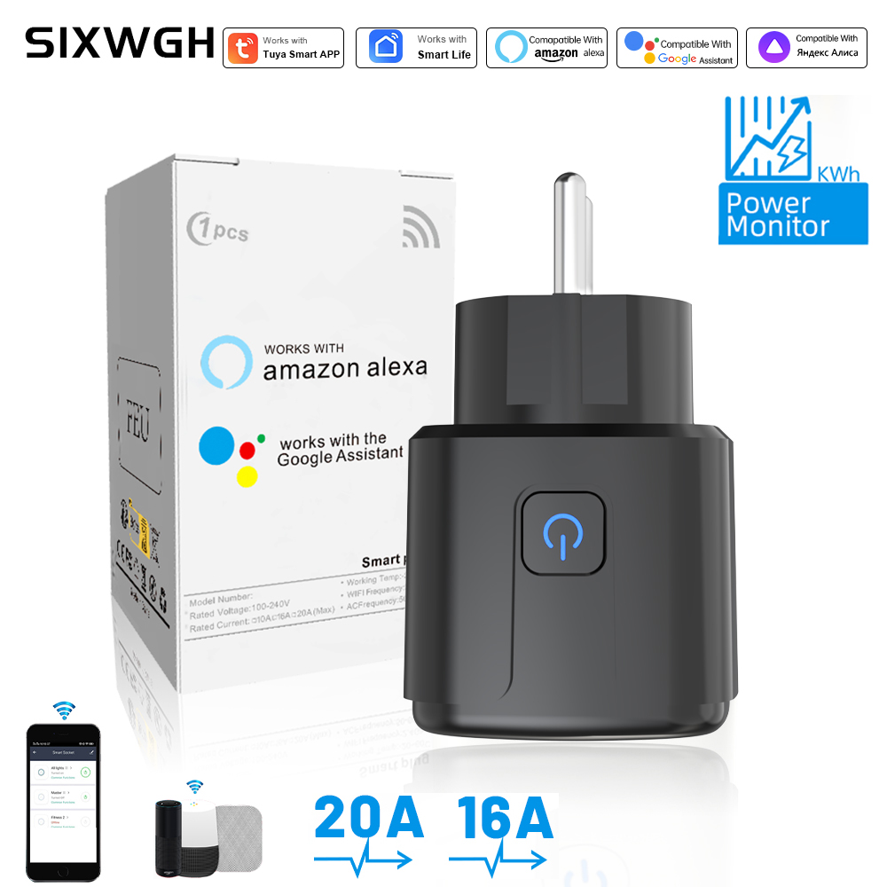 Smart Home Energy - Presa Intelligente Tuya WiFi con Controllo
