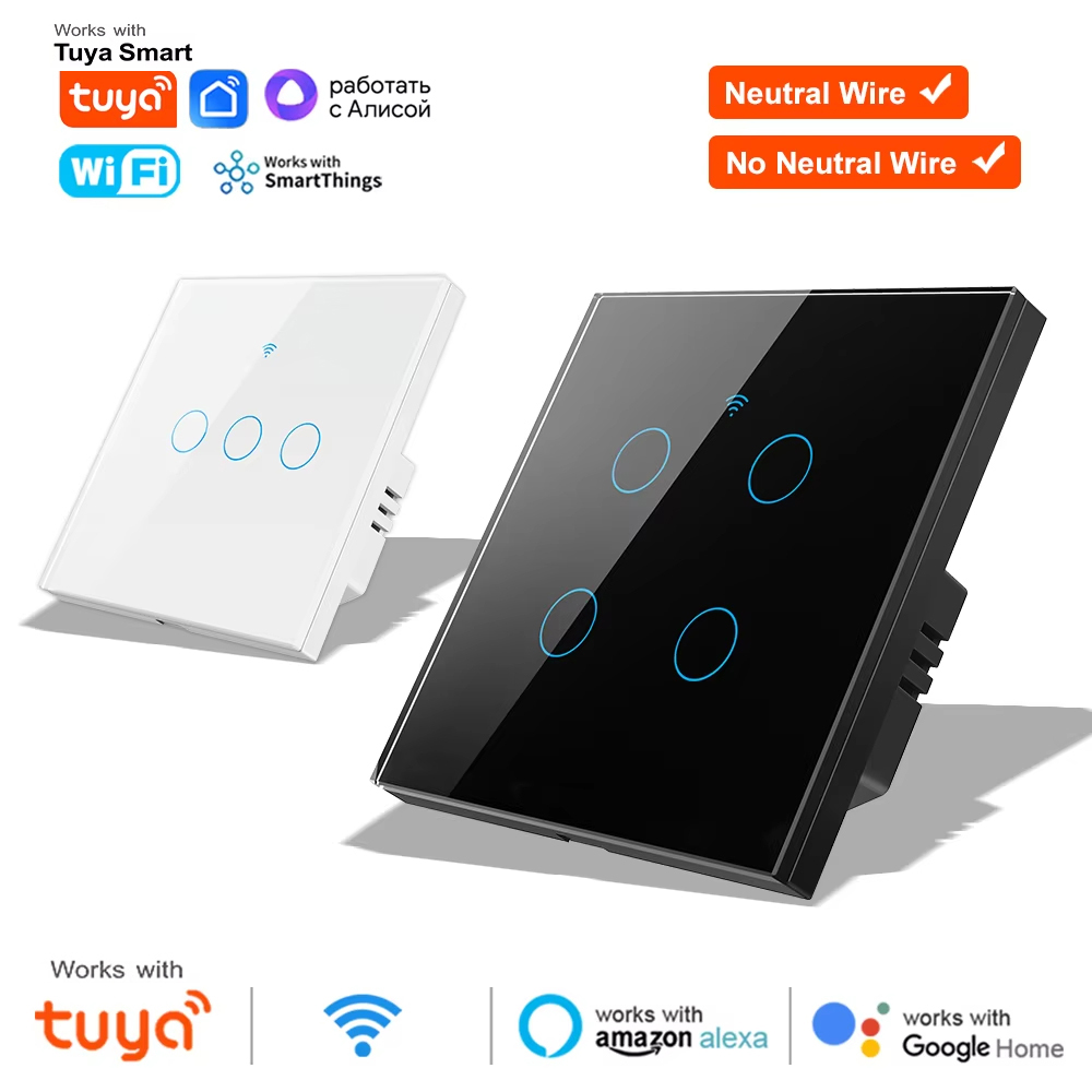 Smart Home Full System - Interruttore a Muro Smart Wireless WiFi