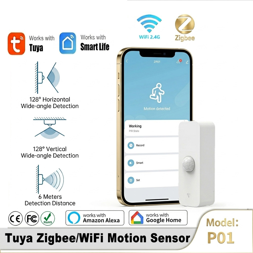 Smart Home Solution - Sensore di Movimento PIR Intelligente WiFi