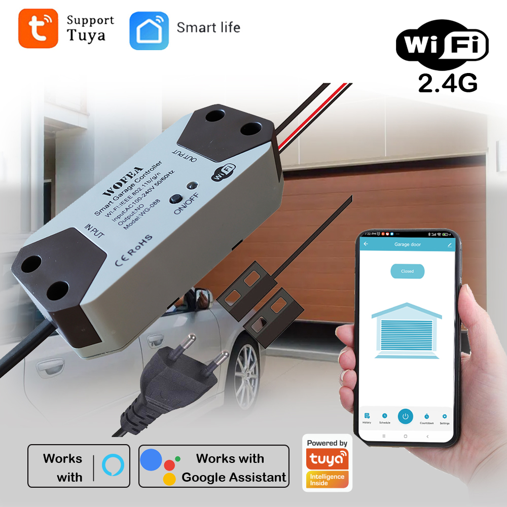 Smart Home Gira - Controller intelligente per apertura porta garage,