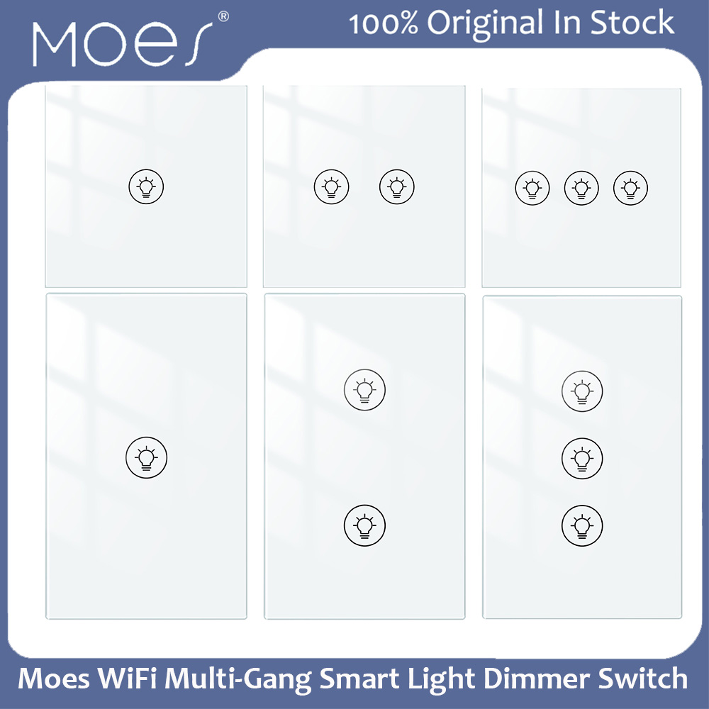 Smart Home Z Wave - Interruttore Dimmer Intelligente Multi-Gang Moes Tuya,