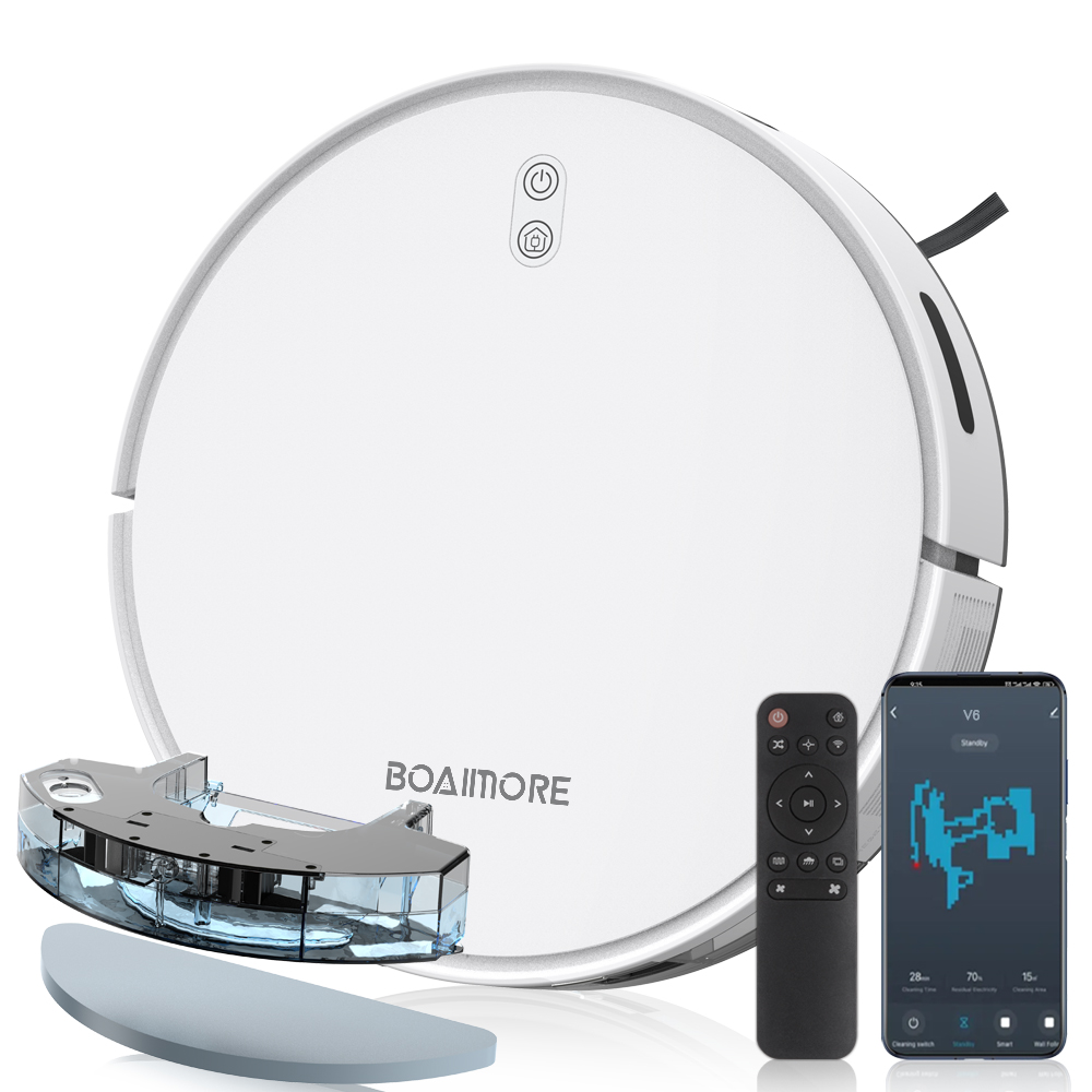Smart Home Solution - Robot Aspirapolvere Combo Mop con 6500PA