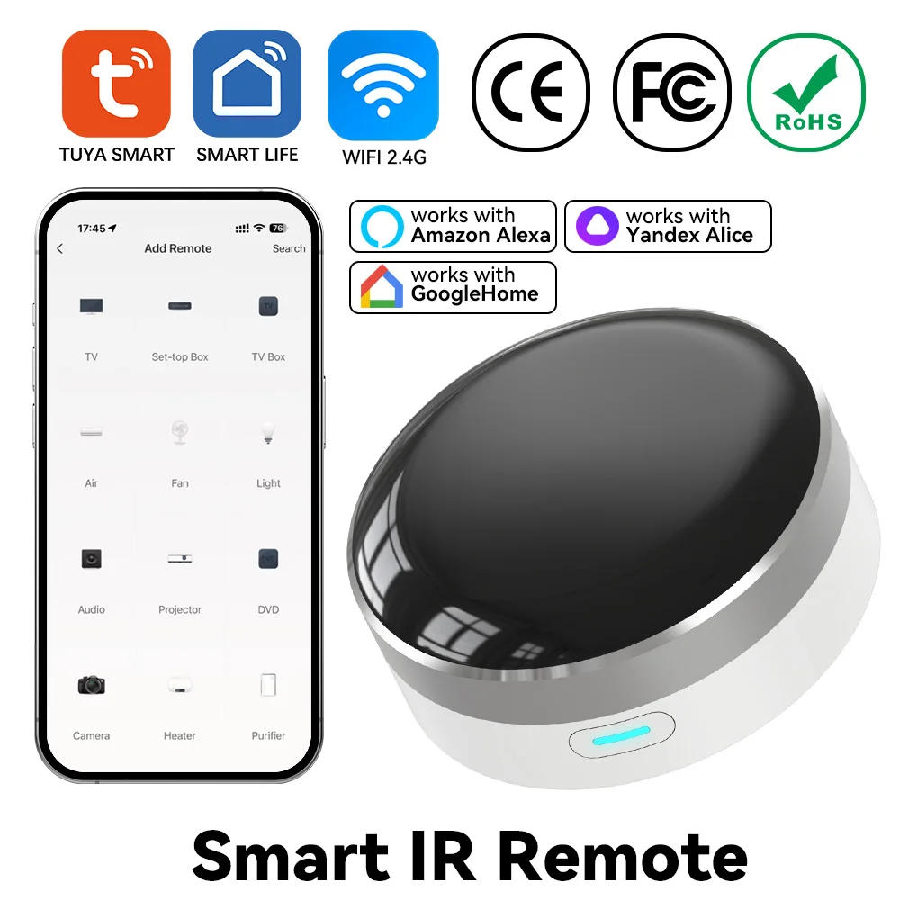 Smart Home Gira - YFK Telecomando Universale WiFi Smart IR