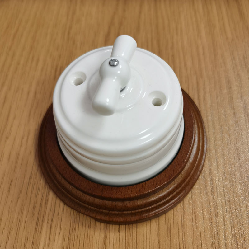 Smart Home Utilities - Interruttore a Manopola Intelligente in Ceramica
