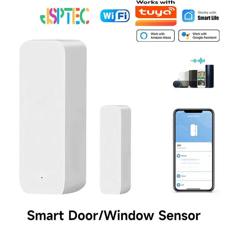 Smart Home Full System - Tuya WiFi Smart Door Sensor Rilevatori