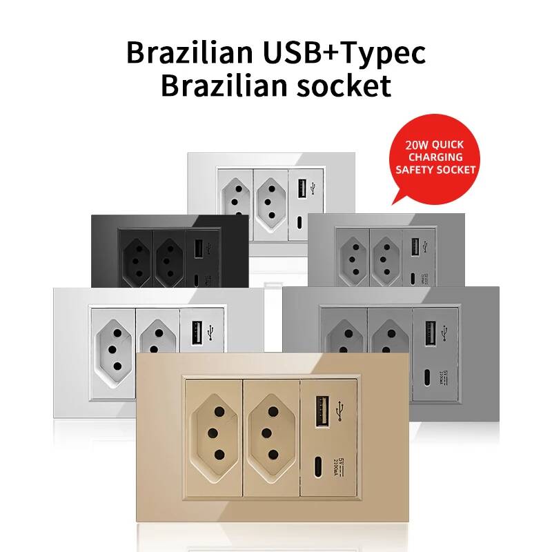 Presa a Muro Standard Brasilia - Smart Home Utilities recensione e prezzo