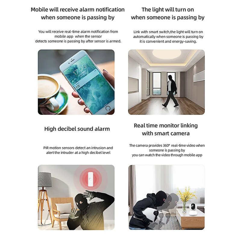 Tuya WiFi Zigbee PIR Sensore d - Smart Home Full System recensione e prezzo