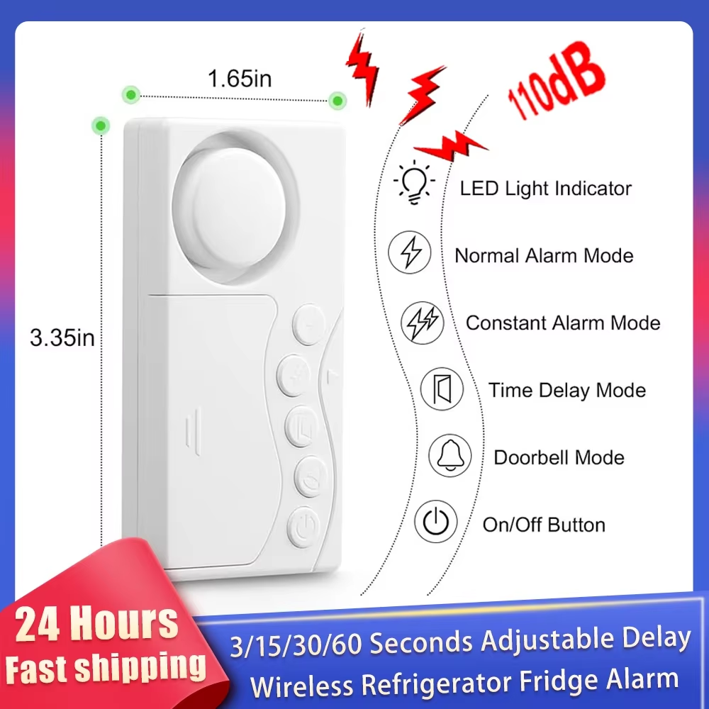 Nuovo allarme per porta del co - Wireless Door Sensor recensione e prezzo
