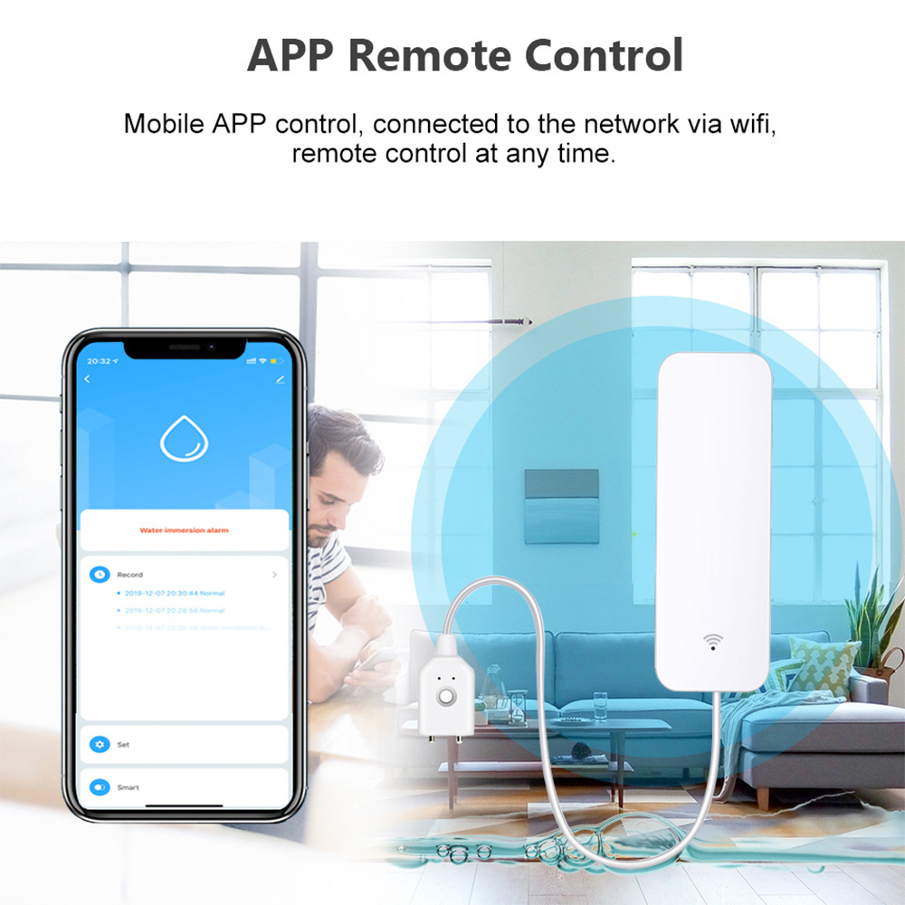 Sensore di perdite d'acqua WiF - Smart Home Green recensione e prezzo