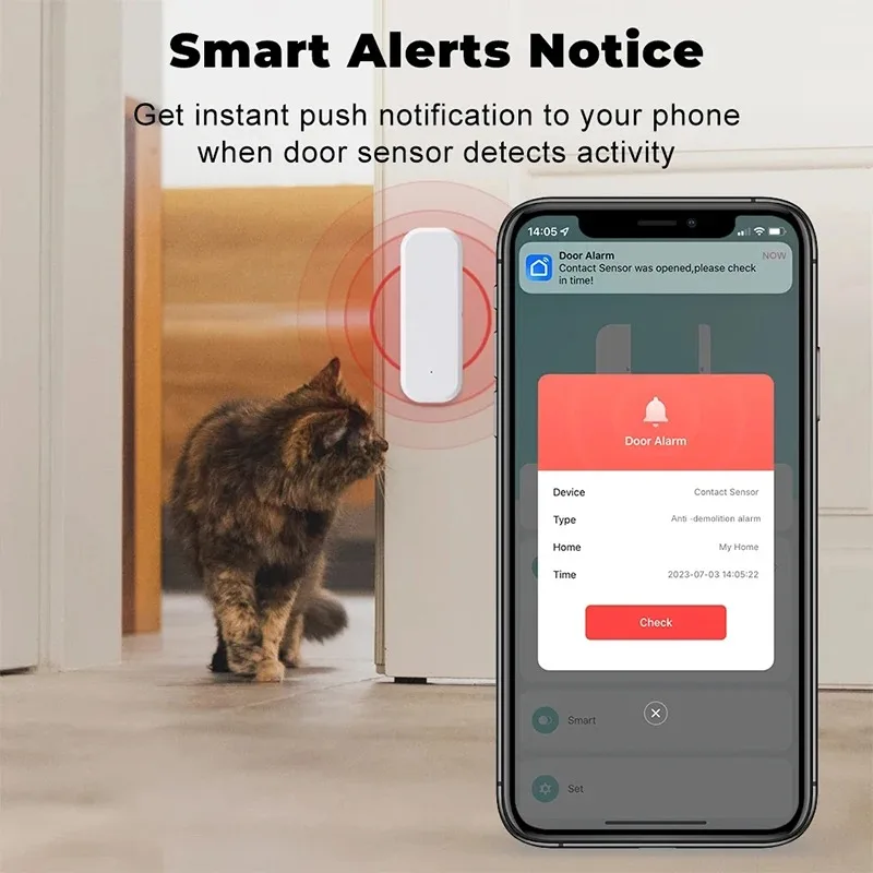Sensore WiFi Tuya per Porte e  - Smart Home Voice Assistant recensione e prezzo