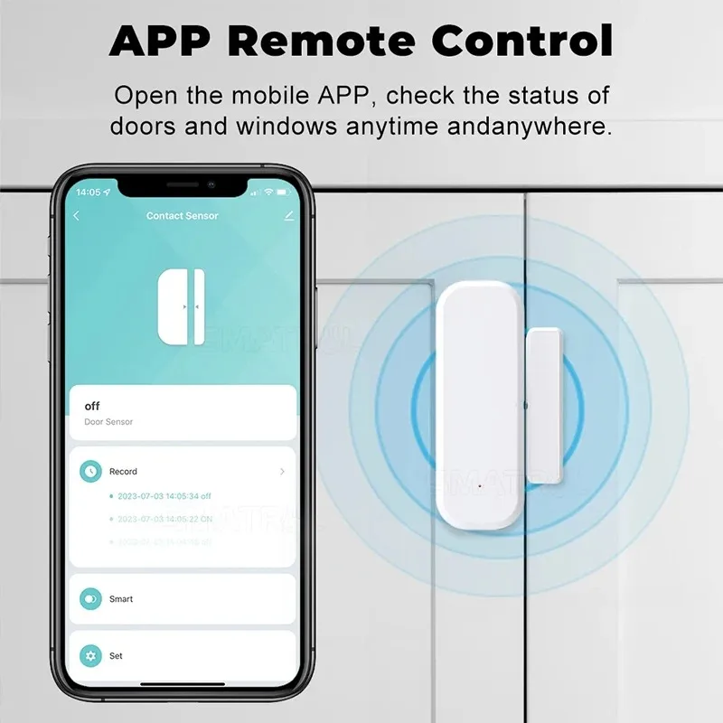 Sensore WiFi Tuya per Porte e  - Smart Home Voice Assistant recensione e prezzo