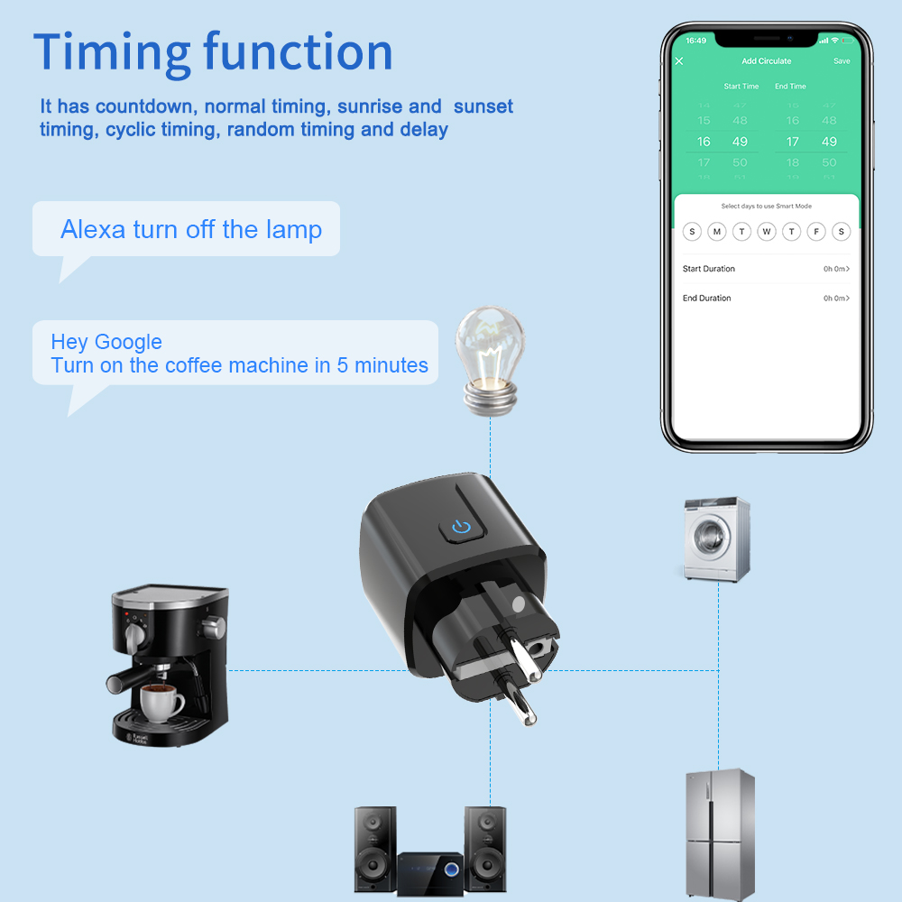 Presa Intelligente Tuya WiFi c - Smart Home Energy recensione e prezzo
