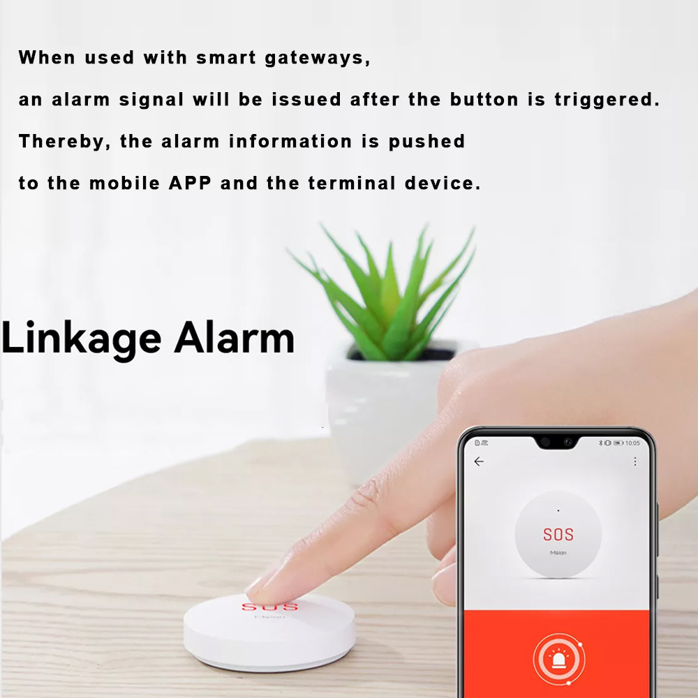 Zigbee Tuya SOS pulsante di em - Smart Home Gira recensione e prezzo