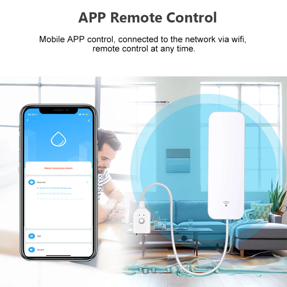 Tuya WiFi Zigbee Sensore acqua - Smart Home Green recensione e prezzo