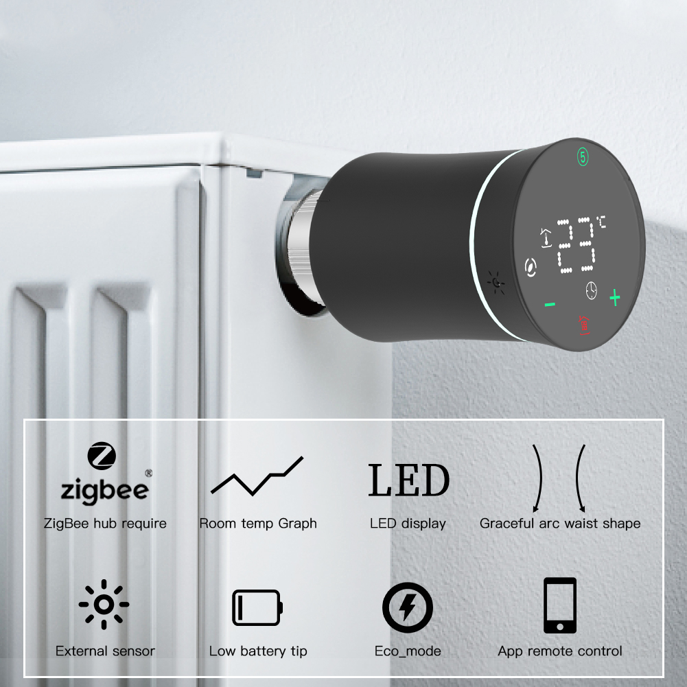 MOES ZigBee 3.0 TRV Termostato - Smart Home Package recensione e prezzo