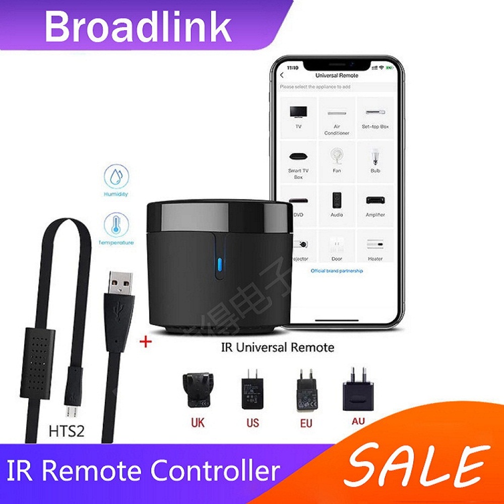 Broadlink RM4mini + HTS2 EU/UK - Smart Home Package recensione e prezzo