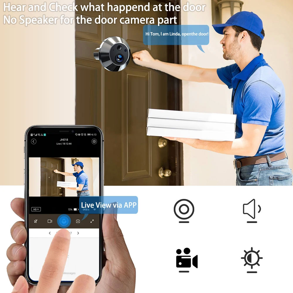 Videocitofono Intelligente con - Smart Home Video Doorbell App recensione e prezzo