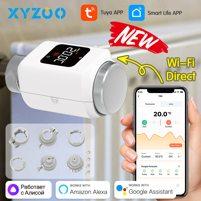 Tuya Smart WiFi Zigbee TRV Att - Smart Home Package recensione e prezzo