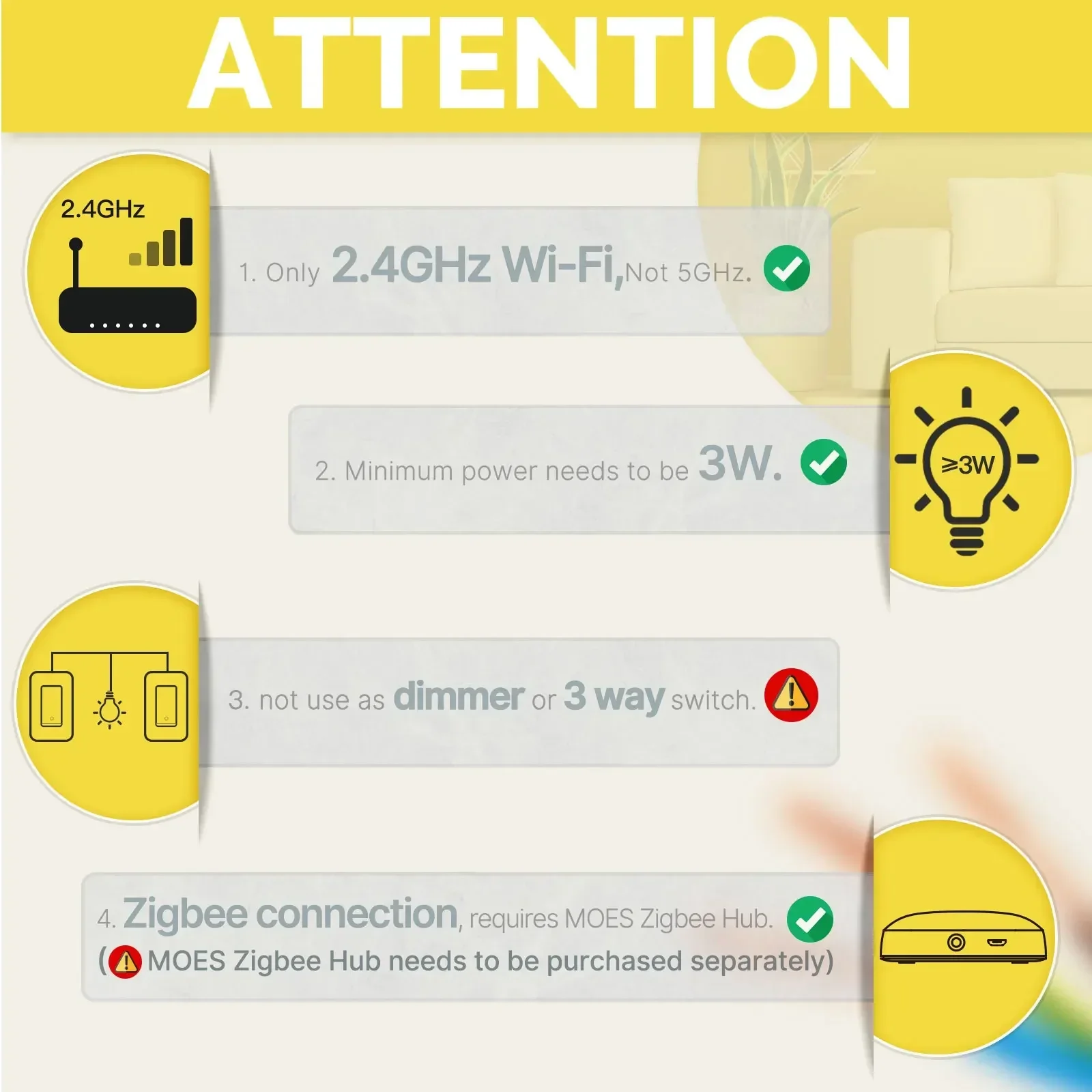 MOES Tuya ZigBee US Smart Ligh - Smart Home Z Wave recensione e prezzo