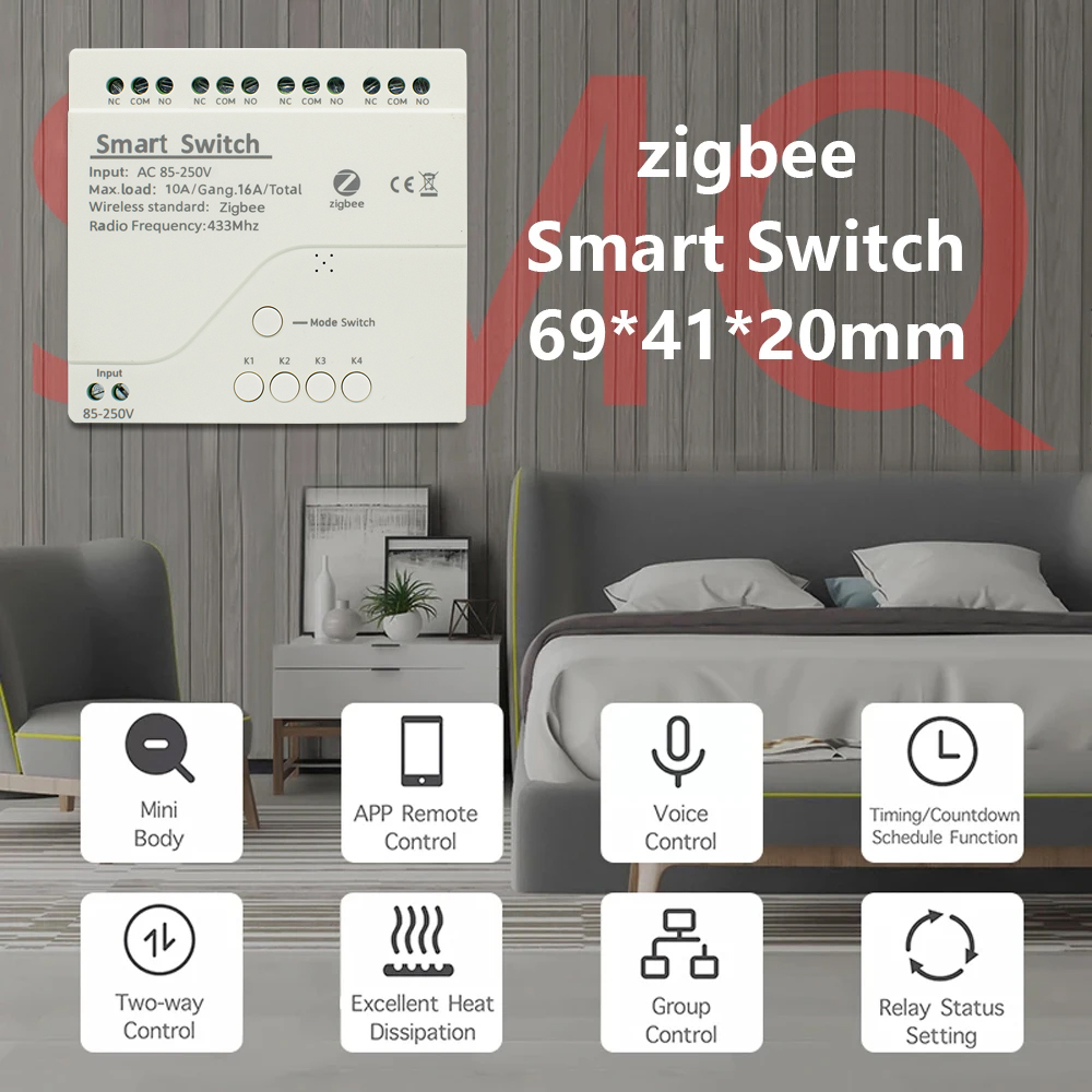 Zigbee Smart Switch Modulo Rel - Smart Home Z Wave recensione e prezzo