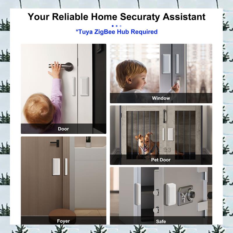 ABLG Tuya Zigbee Sensore per p - Wireless Door Sensor recensione e prezzo