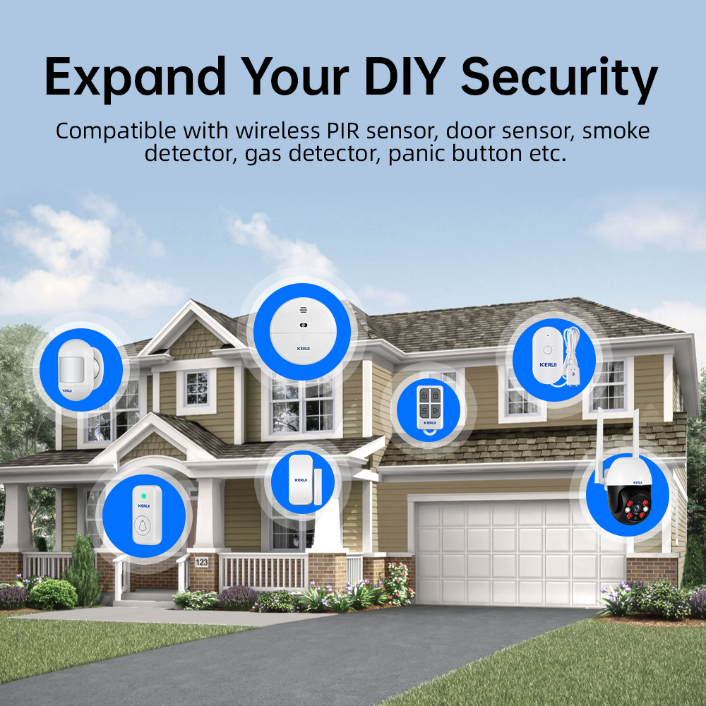 KERUI Tuya Kit allarme domesti - Smart Home Package recensione e prezzo